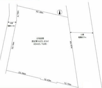土地 稲敷市西代 JR成田線佐原駅 1,220万円