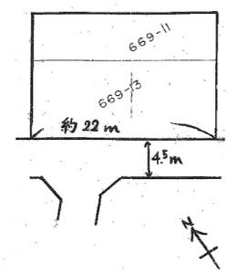 土地 茨城県稲敷郡美浦村大字花見塚669-11ほか1筆 JR常磐線（取手～いわき）土浦駅 3000000