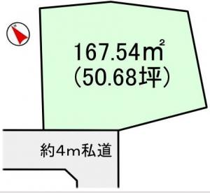 土地 稲敷郡美浦村大字布佐1482-154 JR常磐線（取手〜いわき）土浦駅 670000