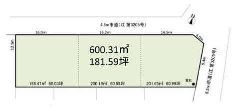 土地 稲敷市月出里 JR常磐線（取手〜いわき）ひたち野うしく駅 290万円