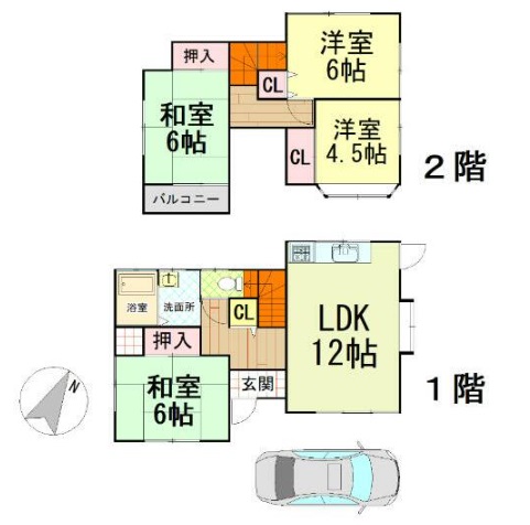 中古戸建 稲敷市柴崎 JR成田線滑河駅 450万円