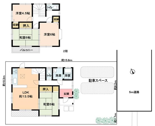 中古戸建 稲敷郡河内町生板 関東鉄道竜ヶ崎線竜ヶ崎駅 500万円