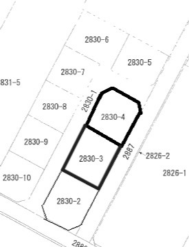 土地 稲敷郡美浦村大字信太2830-4ほか1筆 JR常磐線（取手〜いわき）ひたち野うしく駅 300万円