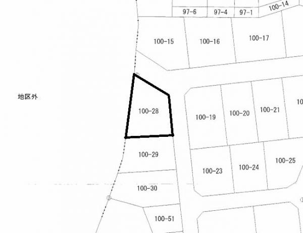 土地 稲敷郡美浦村大字舟子100-28 JR常磐線（取手〜いわき）土浦駅 57万円
