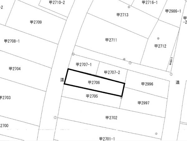 土地 稲敷市江戸崎甲2706 JR成田線滑河駅 250万円