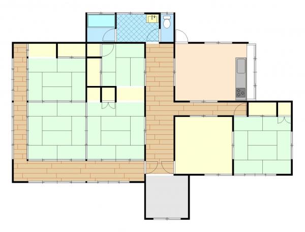 中古戸建 稲敷郡河内町金江津 JR成田線滑河駅 1,000万円
