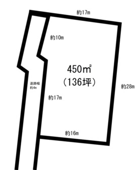 土地 稲敷郡美浦村大字受領 JR常磐線（取手〜いわき）土浦駅 500万円