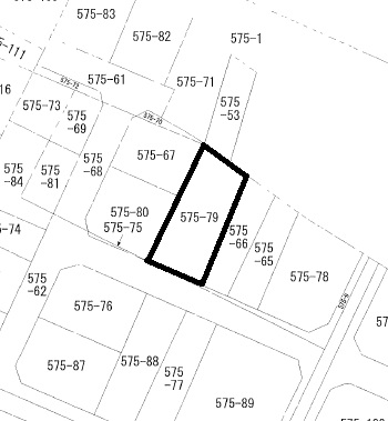 土地 稲敷市小羽賀575-79 JR成田線滑河駅 150万円