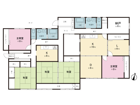 中古戸建 神奈川県小田原市曽我原 JR御殿場線下曽我駅 7,000万円