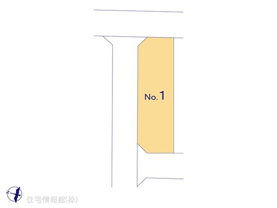 平塚市北金目3丁目 区画図
