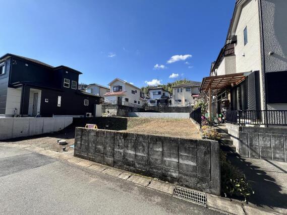 愛甲郡愛川町田代　建築条件無し売地　No2 現地土地写真