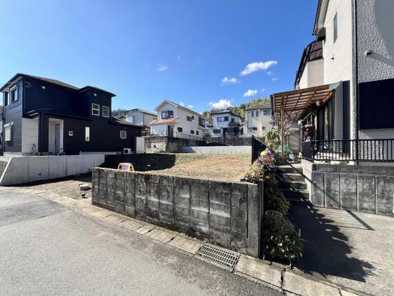 愛甲郡愛川町田代　建築条件無し売地　No2 現地土地写真