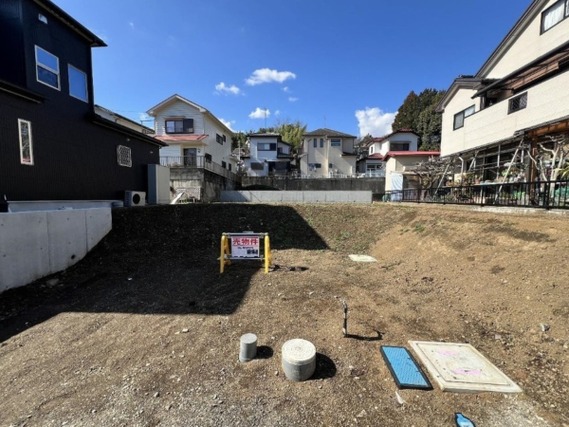 愛甲郡愛川町田代　建築条件無し売地　No2 現地土地写真