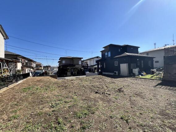 愛甲郡愛川町田代　建築条件無し売地　No2 現地土地写真
