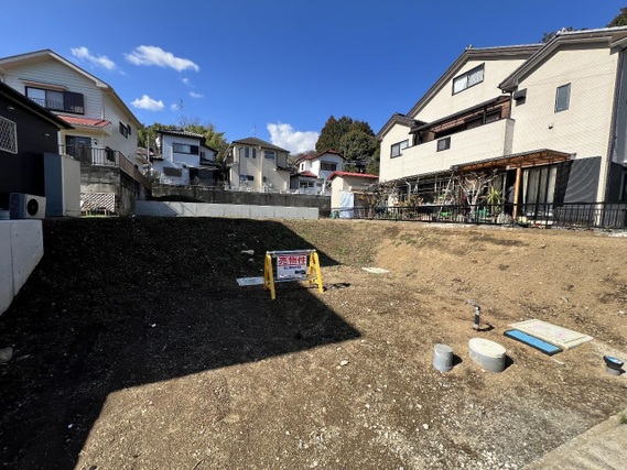 愛甲郡愛川町田代　建築条件無し売地　No2 現地土地写真