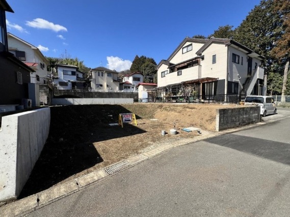愛甲郡愛川町田代　建築条件無し売地　No2 現地土地写真