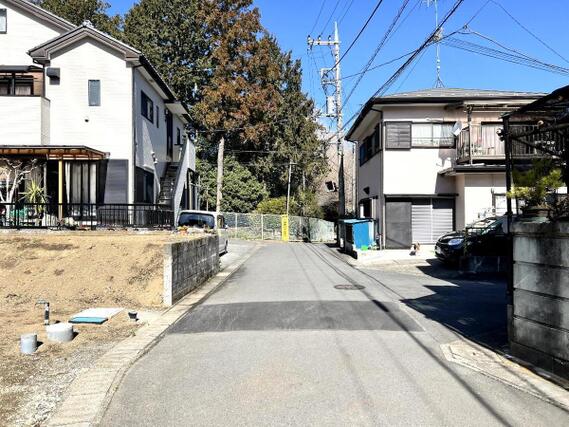 愛甲郡愛川町田代　建築条件無し売地　No2 現地土地写真