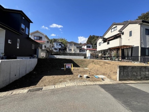 愛甲郡愛川町田代　建築条件無し売地　No2 現地土地写真