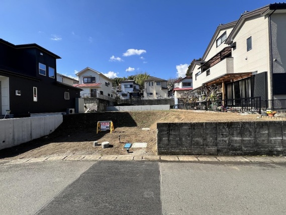 愛甲郡愛川町田代　建築条件無し売地　No2 現地土地写真