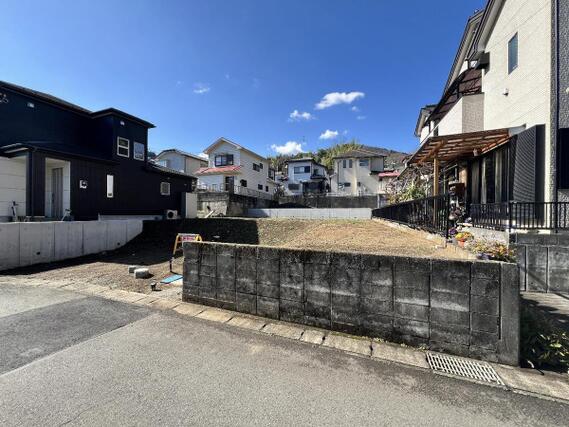 愛甲郡愛川町田代　建築条件無し売地　No2 現地土地写真