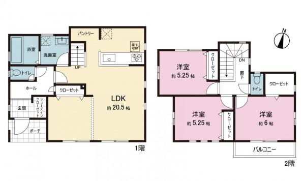 中古戸建 神奈川県厚木市下荻野 小田急線本厚木駅 3,480万円