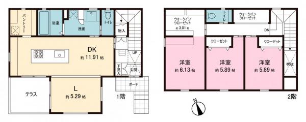 中古戸建 神奈川県秦野市羽根 小田急線渋沢駅 2,980万円