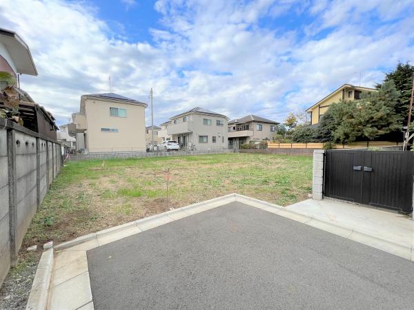 東大和市芋窪6丁目 現地土地写真