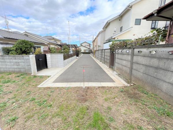 東大和市芋窪6丁目 現地土地写真