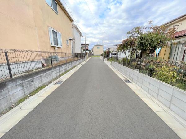 東大和市芋窪6丁目 現地土地写真
