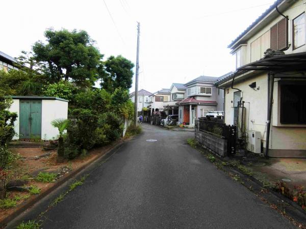 あきる野市草花　建築条件無し売地 現地土地写真