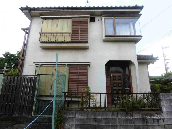 あきる野市草花　建築条件無し売地 現地土地写真