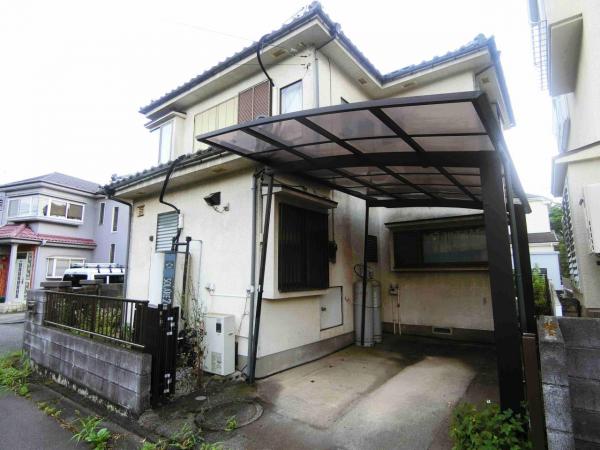 あきる野市草花　建築条件無し売地 現地土地写真