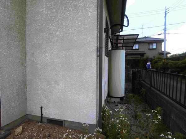 あきる野市草花　建築条件無し売地 現地土地写真