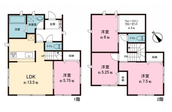中古戸建 埼玉県上尾市大字平塚 JR高崎線上尾駅 2,780万円