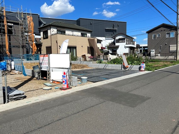 上尾市地頭方　売地　3号地 現地土地写真