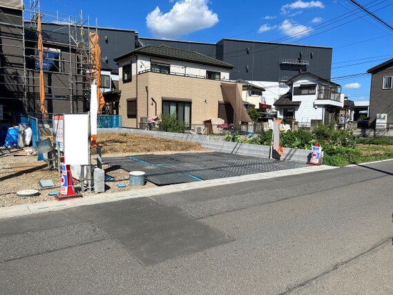 上尾市地頭方　売地　3号地 現地土地写真