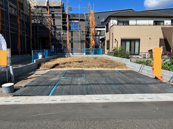 上尾市地頭方　売地　3号地 現地土地写真