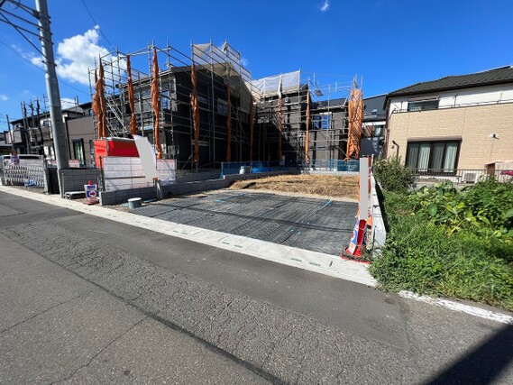 上尾市地頭方　売地　3号地 現地土地写真