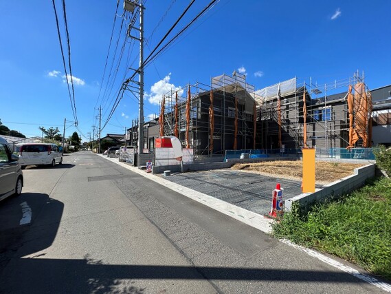 上尾市地頭方　売地　3号地 現地土地写真