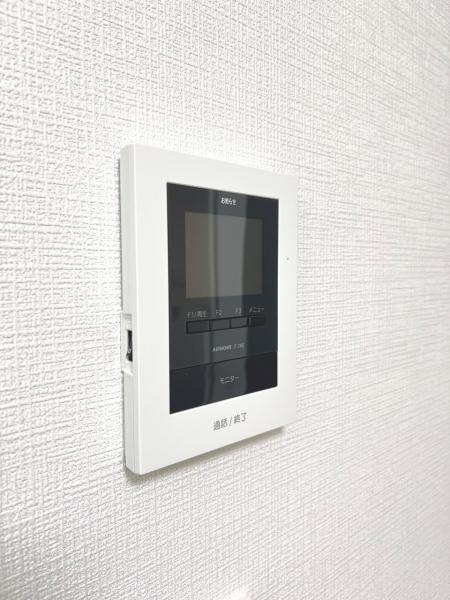 川越市大字福田字六反田　 TVモニター付きインターフォン