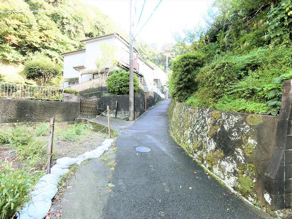 横須賀市根岸町2丁目 現地土地写真