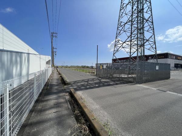 名取市上余田　売地　No.1 現地土地写真