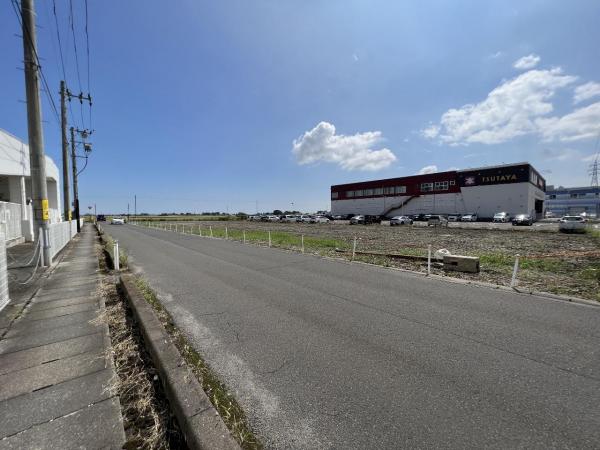 名取市上余田　売地　No.1 現地土地写真