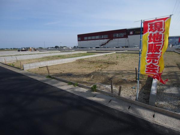 名取市上余田　売地　No.1 現地土地写真