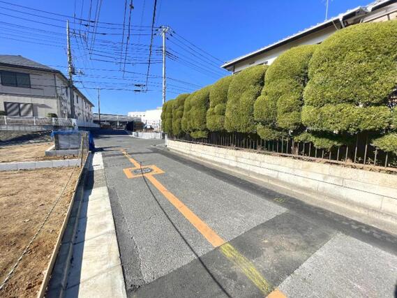 新座市畑中　売地　No.1 現地土地写真