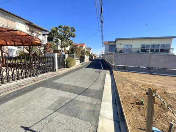新座市畑中　売地　No.1 現地土地写真