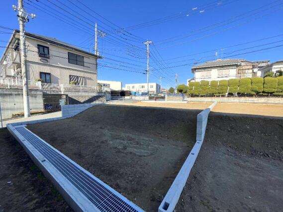 新座市畑中　売地　No.1 現地土地写真
