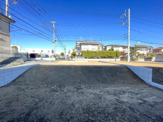 新座市畑中　売地　No.1 現地土地写真
