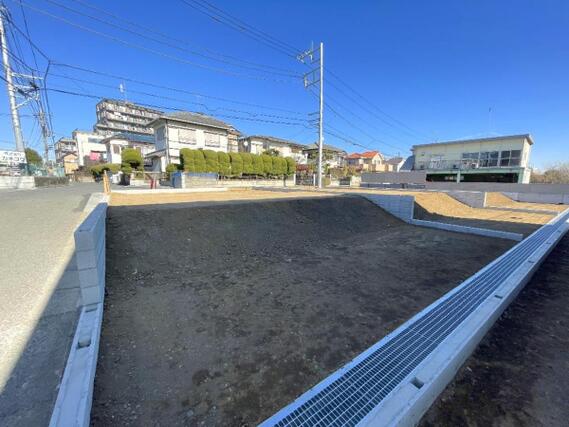 新座市畑中　売地　No.1 現地土地写真