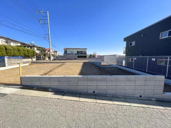 新座市畑中　売地　No.1 現地土地写真